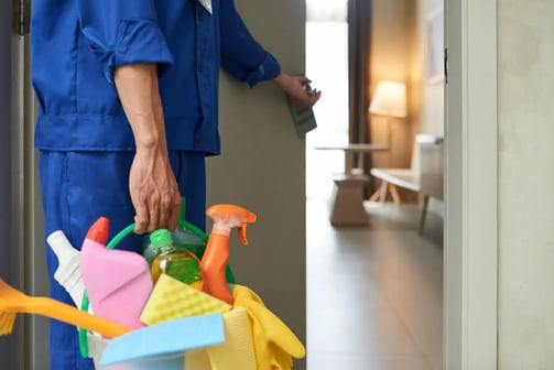 Image of a janitorial operation