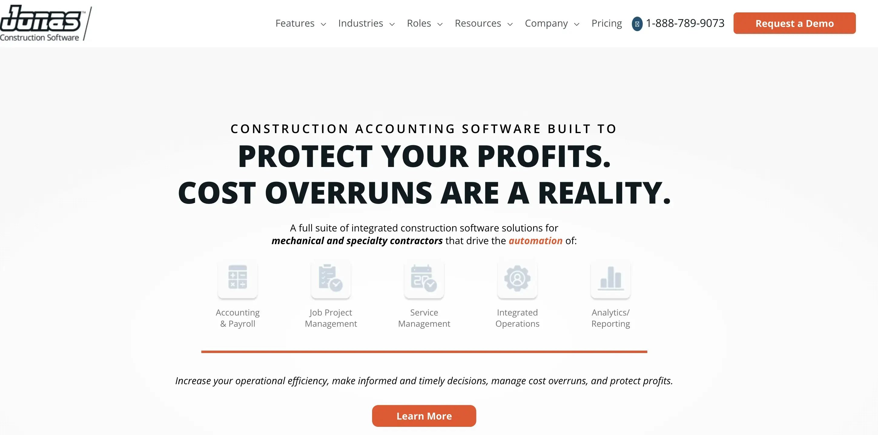 Jonas homepage