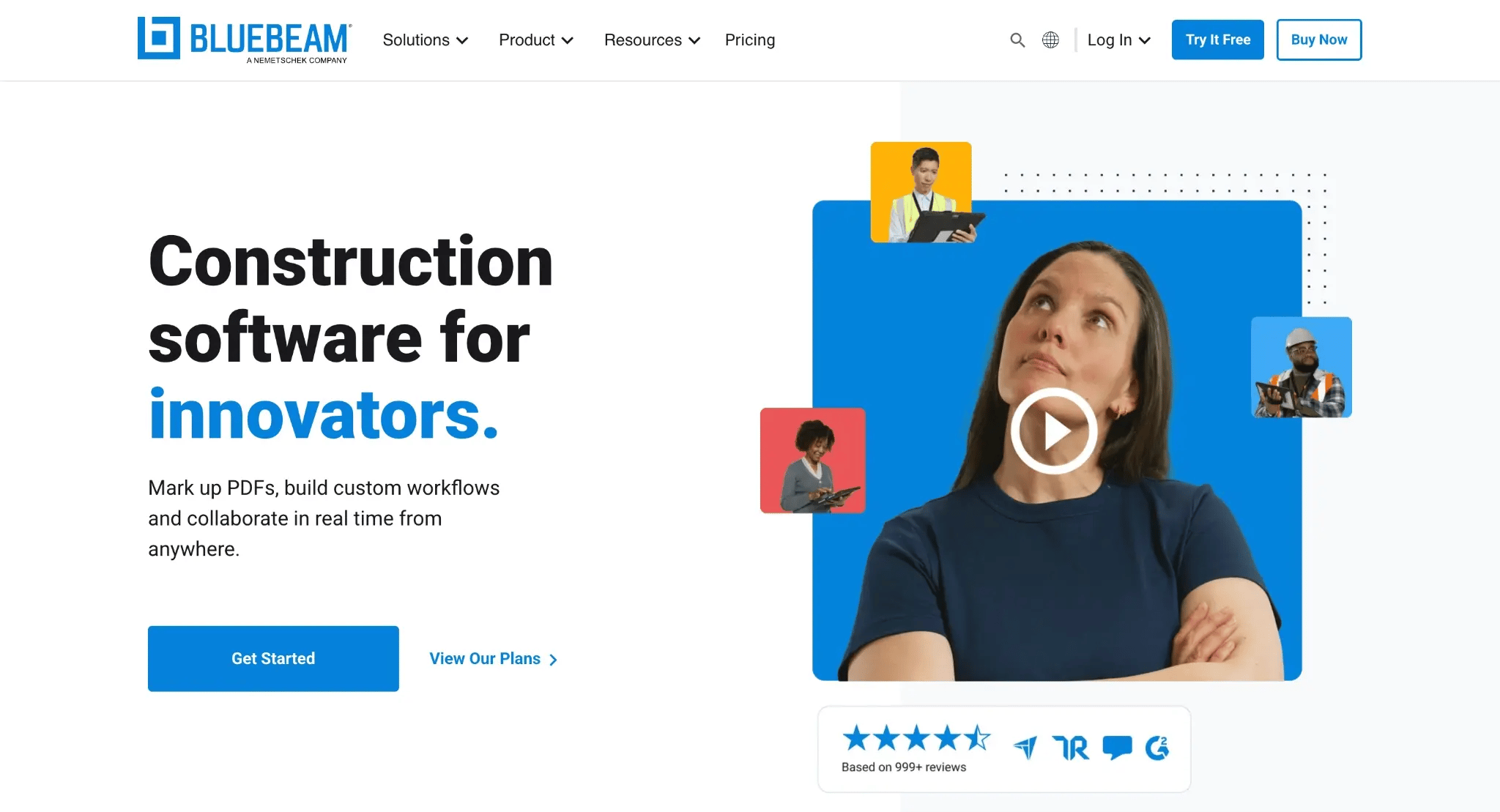 bluebeam homepage