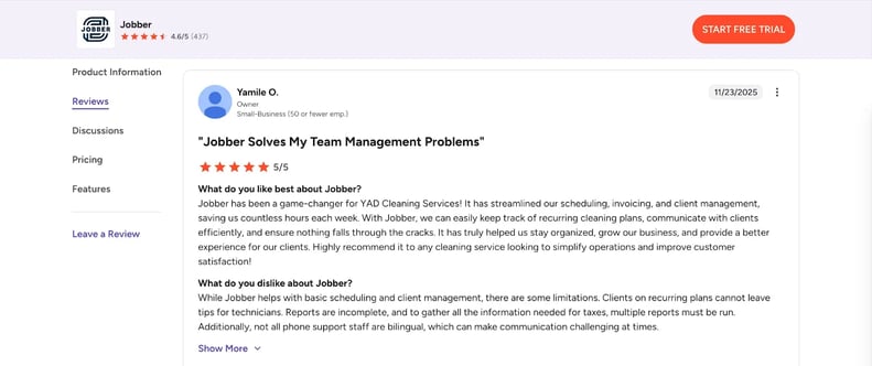 jobber review